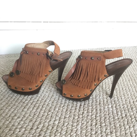 Jessica Simpson Shoes - Jessica Simpson Suede Heels